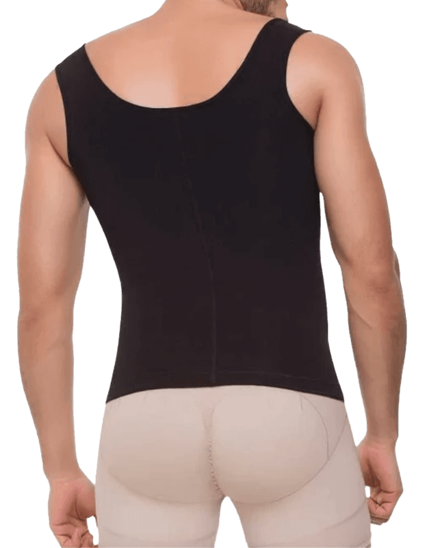 Herre korsett, vestmodell med hekter