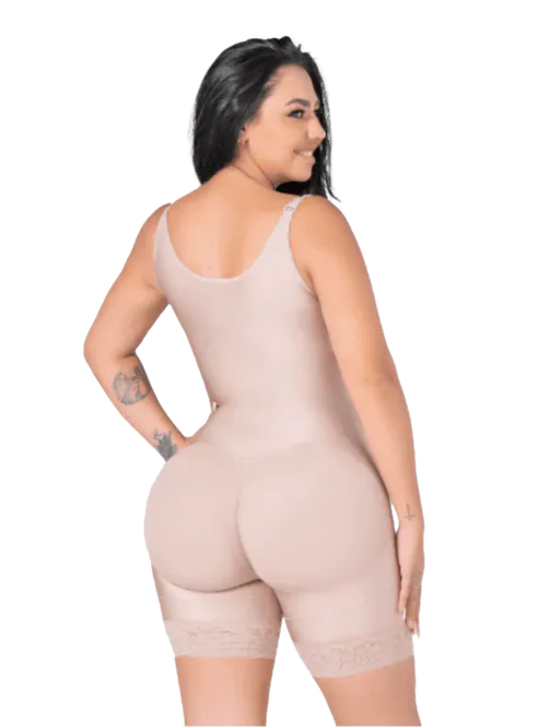 Hovedbilde Kort shaping-body med mageforsterkning